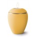 Croma Ceramic Candle Holder Keepsake Urn – SUNFLOWER YELLOW